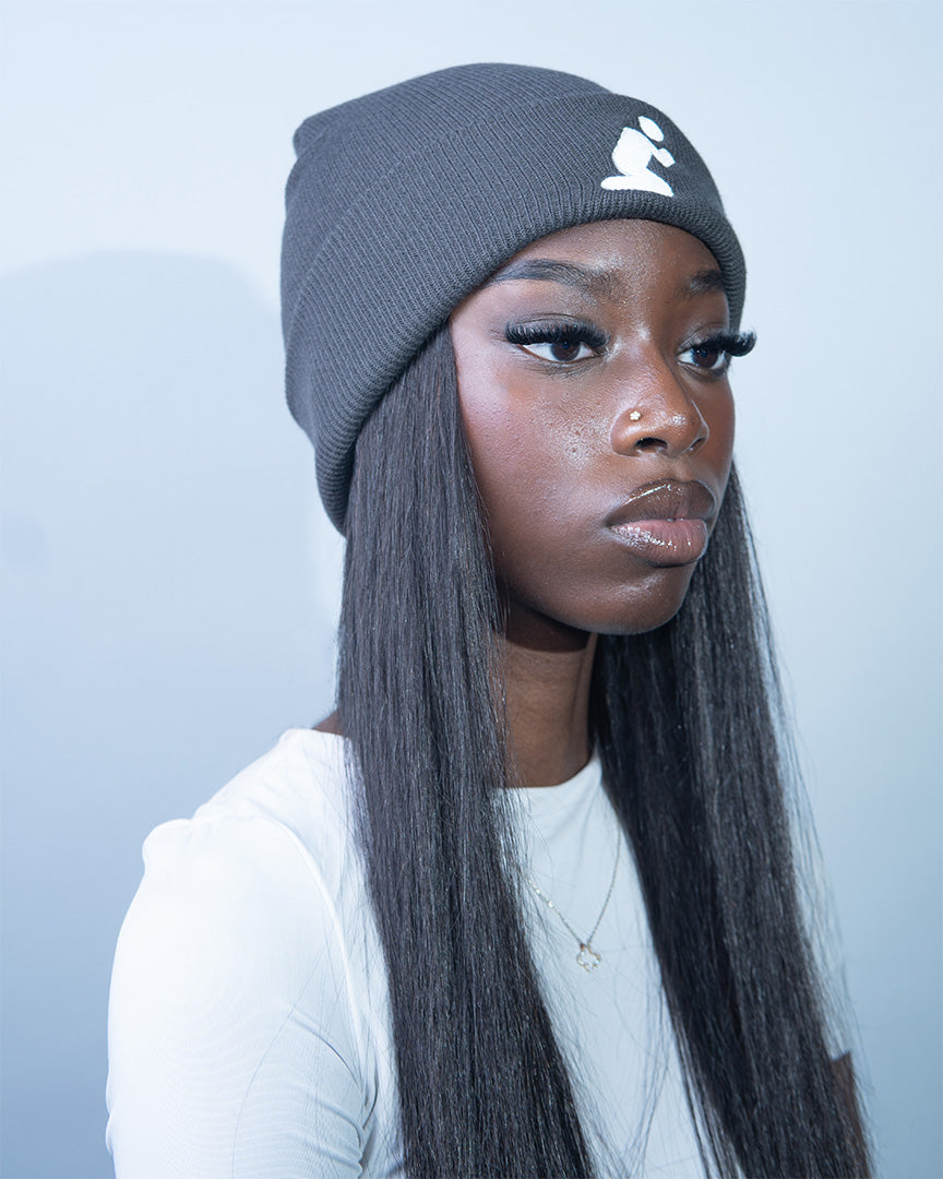 PR4ME Logo Beanies "GREY"