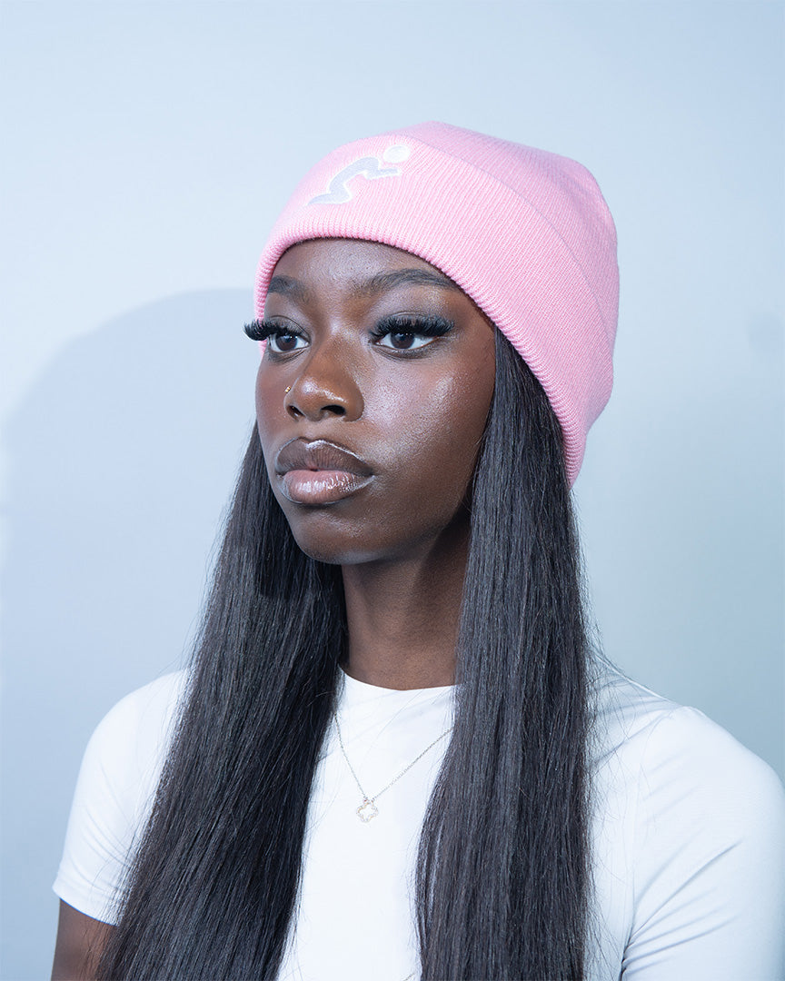 PR4ME Logo Beanies "PINK"