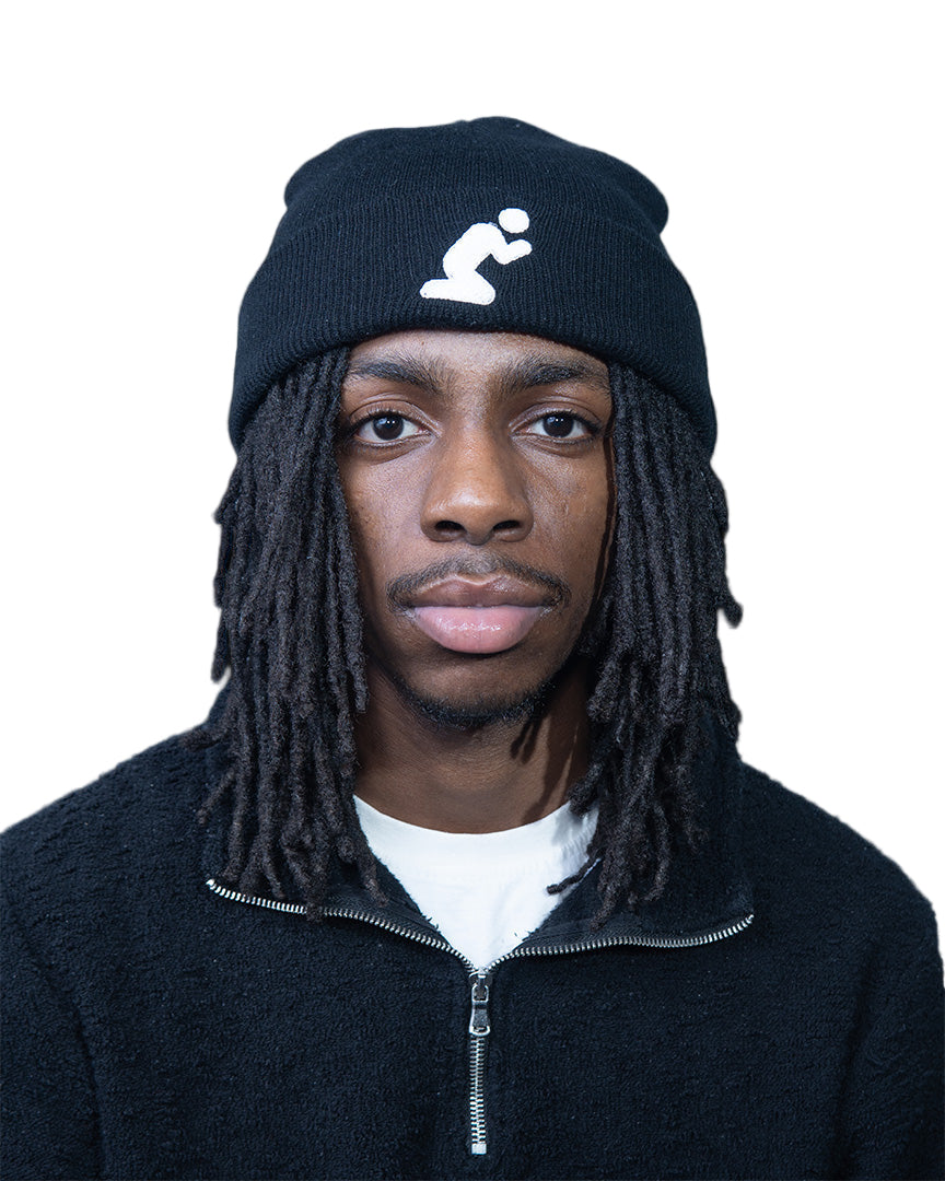 P4M Logo Beanie "Black"